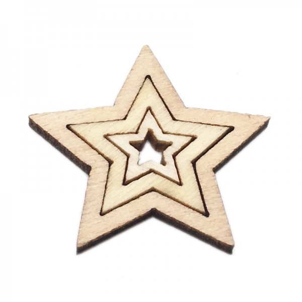 Wooden Cutouts Ornaments for DIY Craft Making